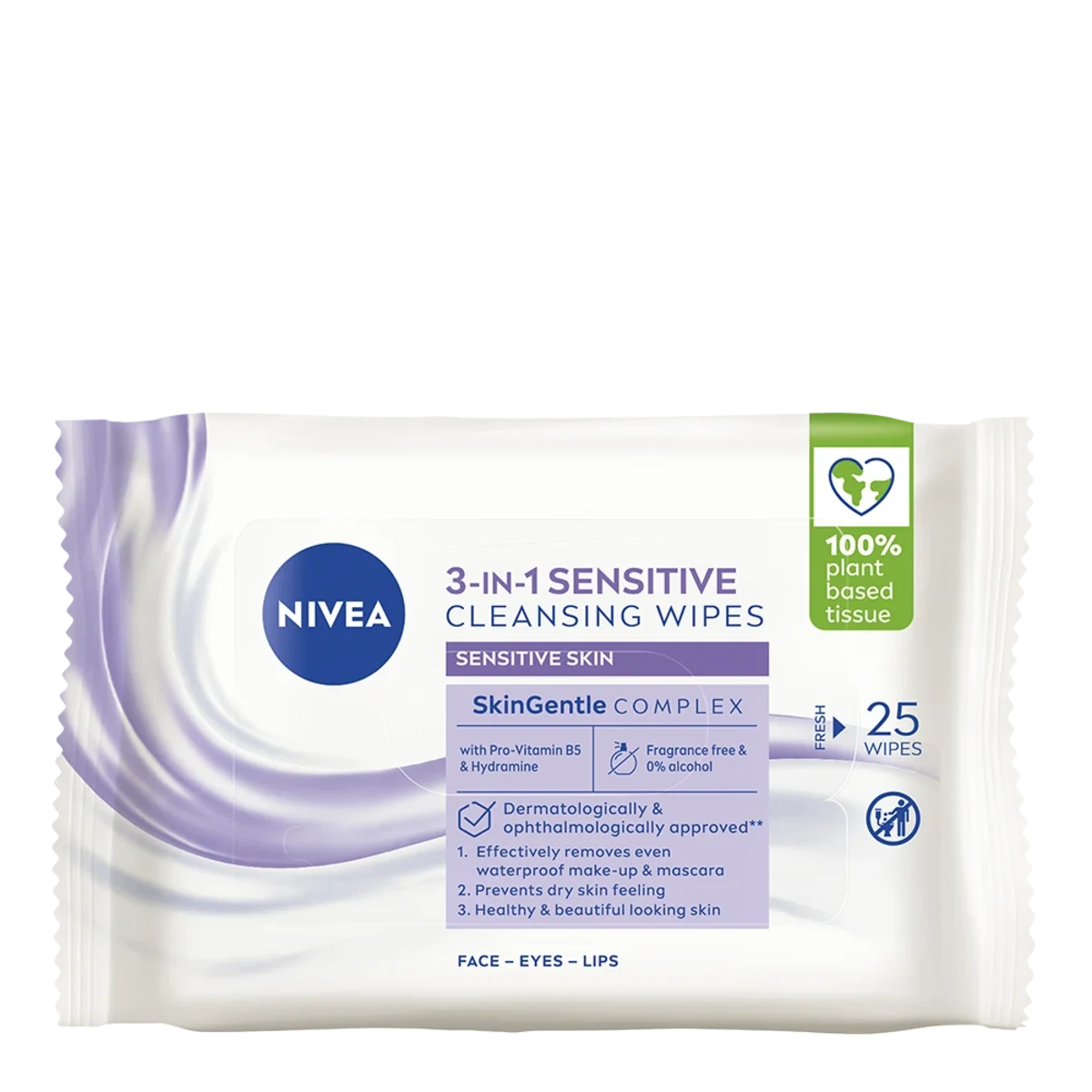 Nivea Sensitive Cleansing Wipes 25 st