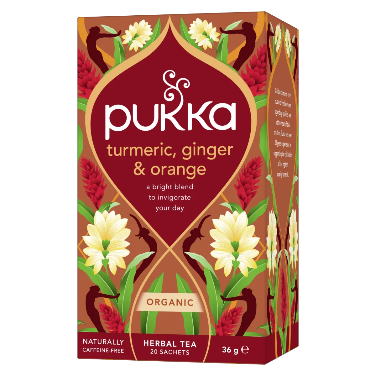 Pukka Örtte Turmeric, Ginger & Orange 20-pack