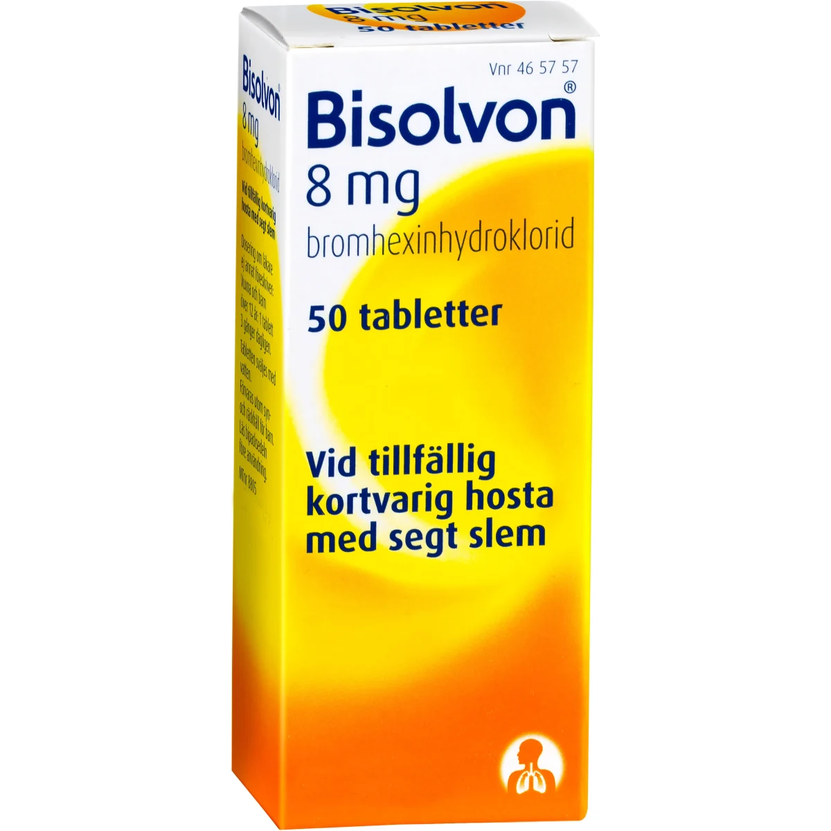 Bisolvon, tablett 8 mg 50 st