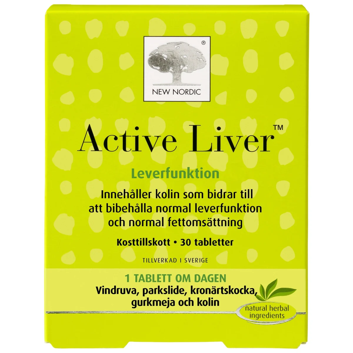 New Nordic Active Liver 30 st