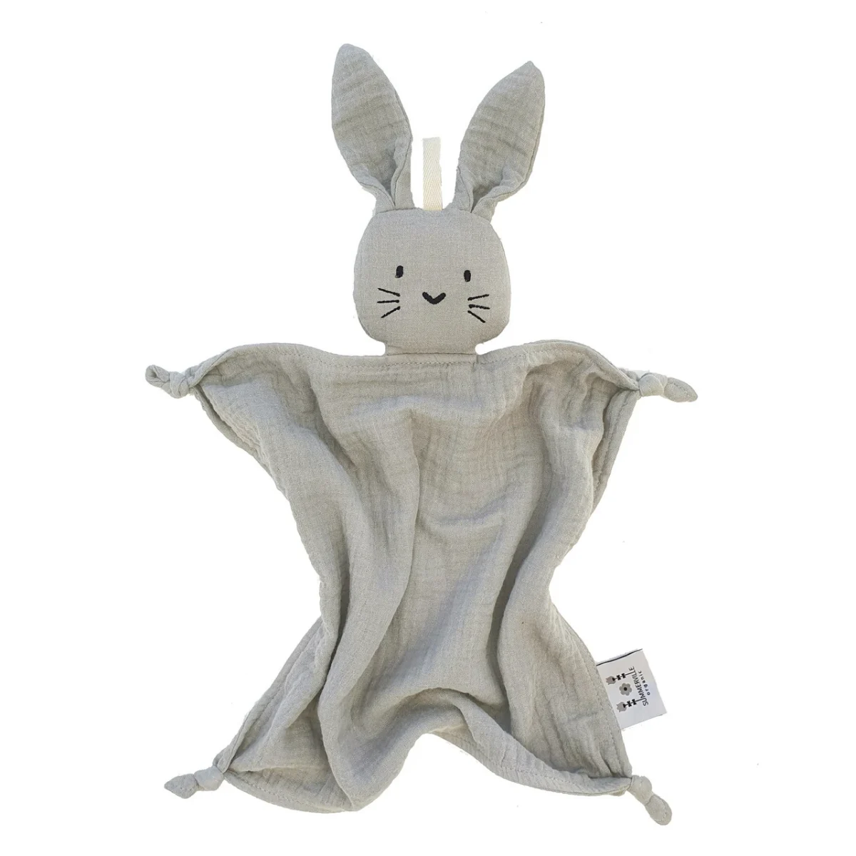 Summerville Organic Snuttefilt Kanin Eko Silver Grey