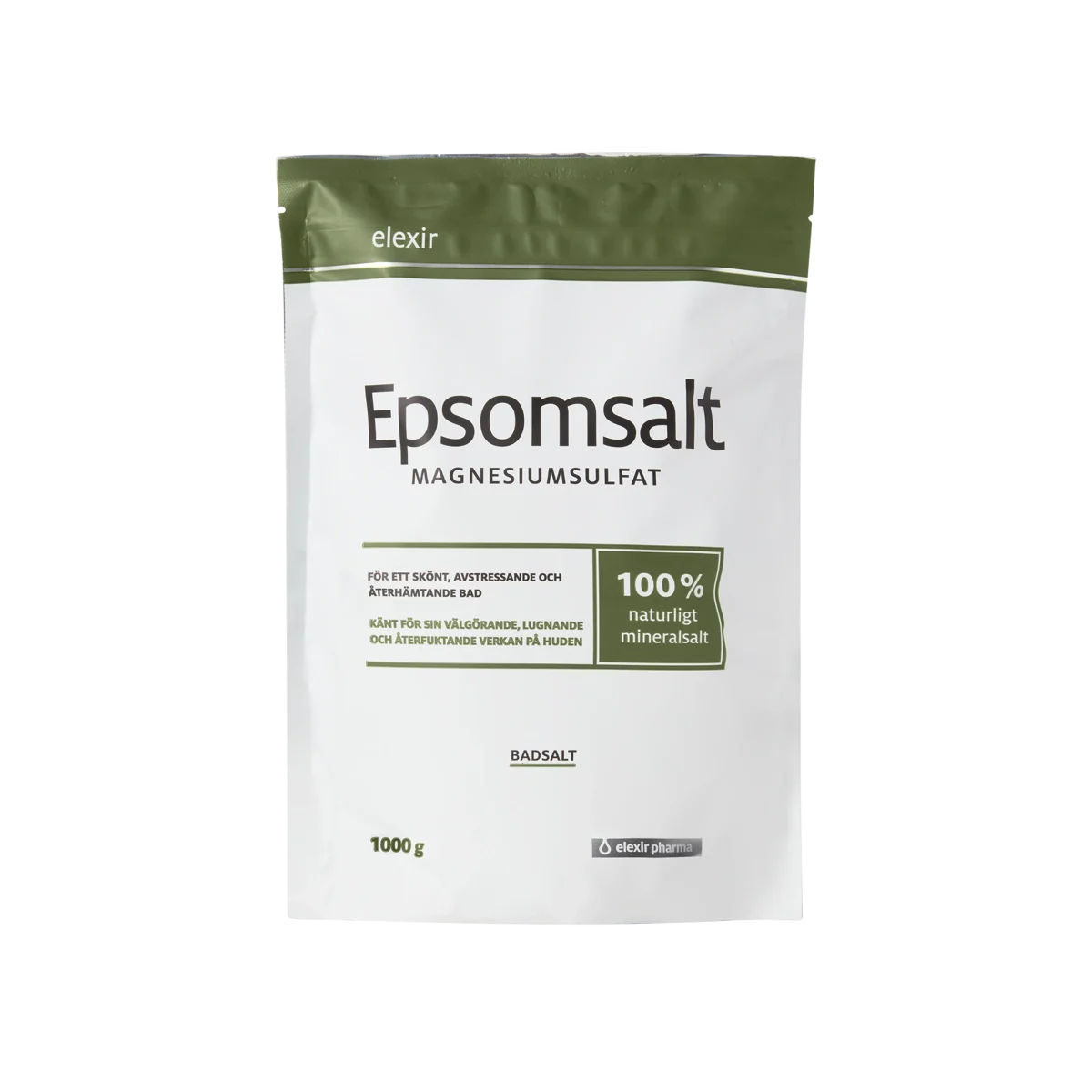 Elexir Pharma Epsomsalt 1000 gram