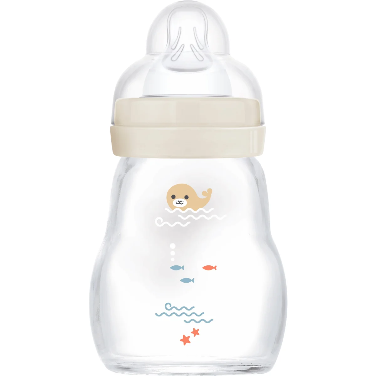 MAM Feel Good Glass Bottle 170 ml Neutral
