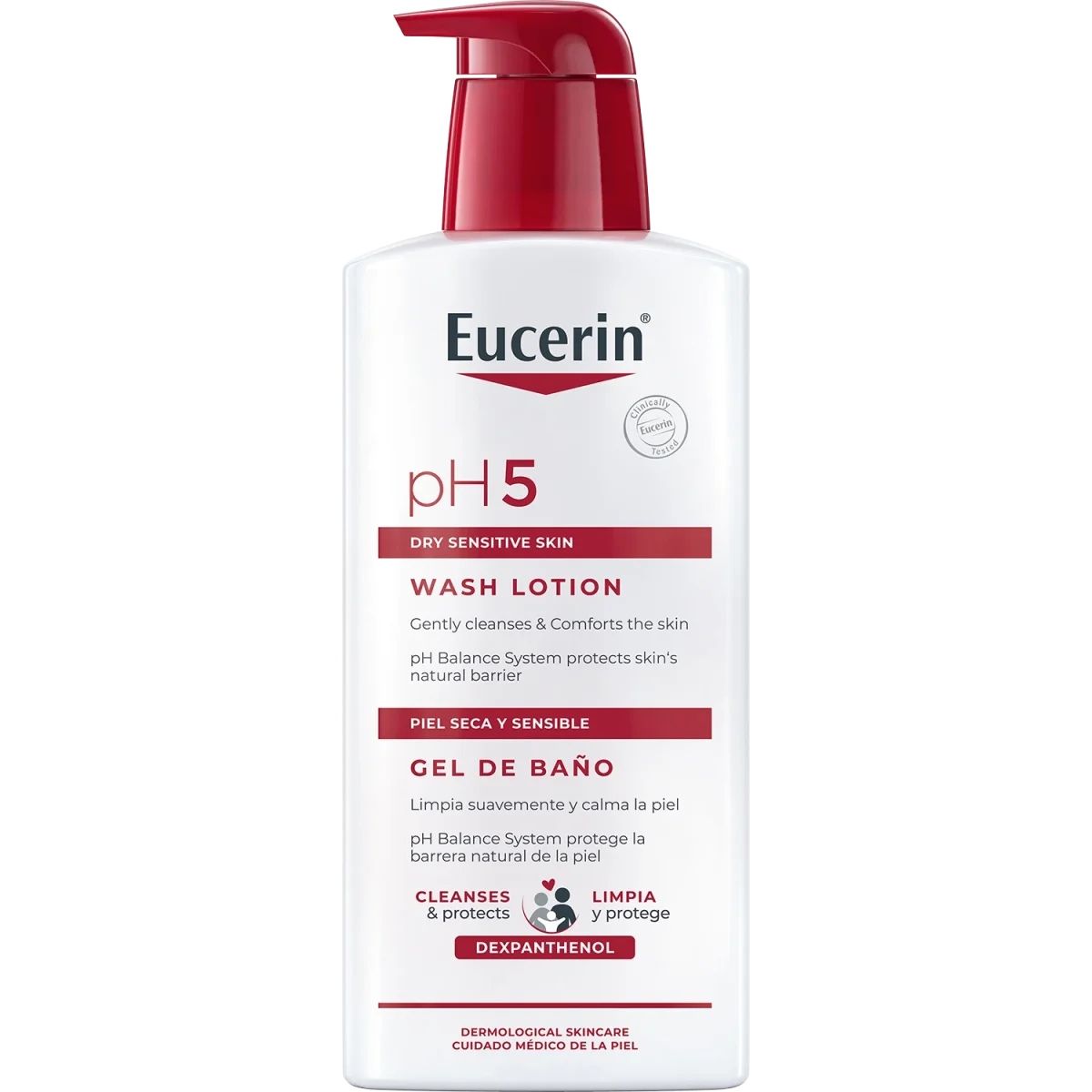 Eucerin pH5 Wash Lotion Parfymerad 400 ml