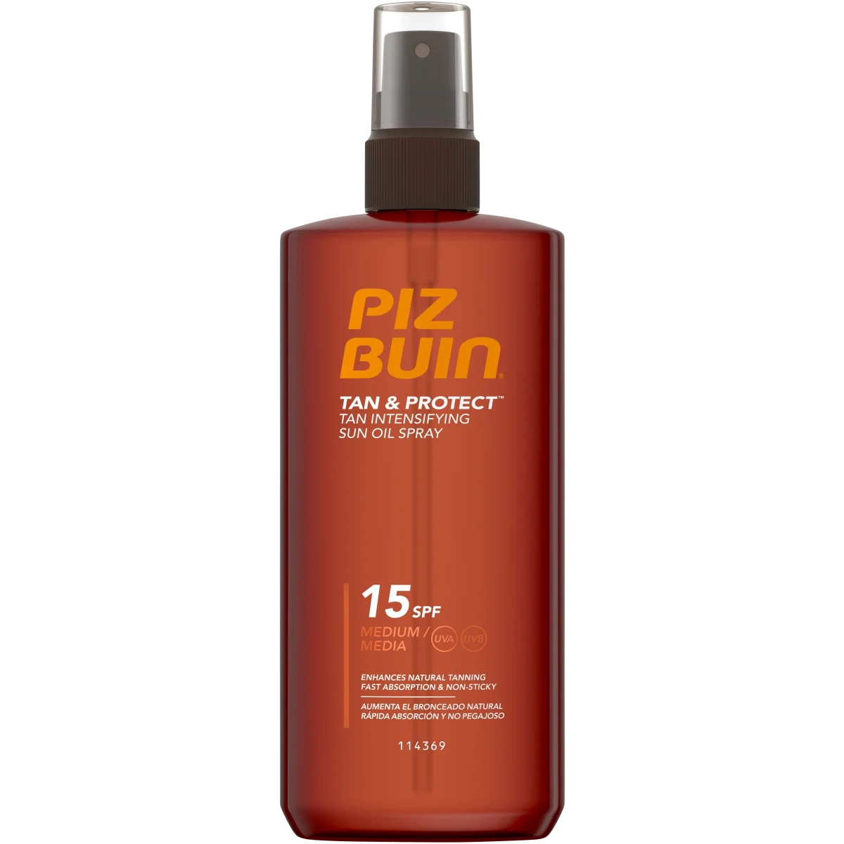 PIZ BUIN Tan & Protect Intensifying Oil Spray SPF 15, 150 ml