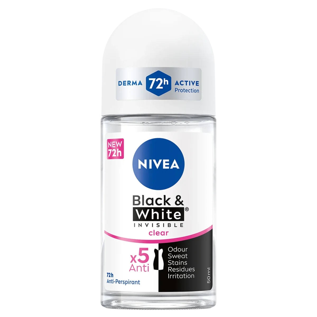 Nivea Black & White Original Roll On 50 ml