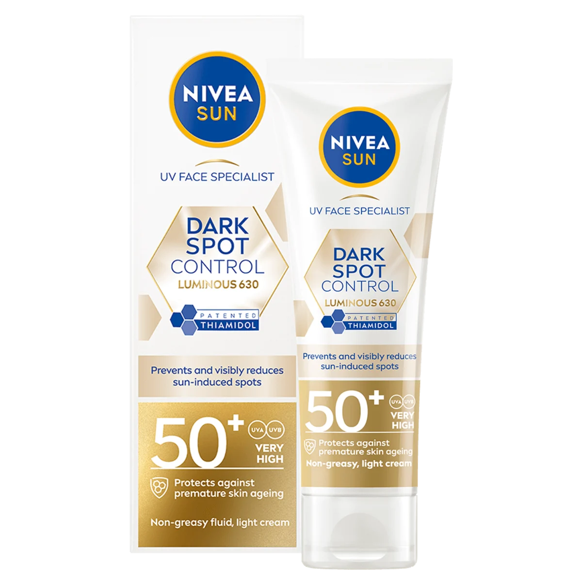 Nivea Sun UV Face Luminous 630 Dark Spot Control SPF 50+, 40 ml
