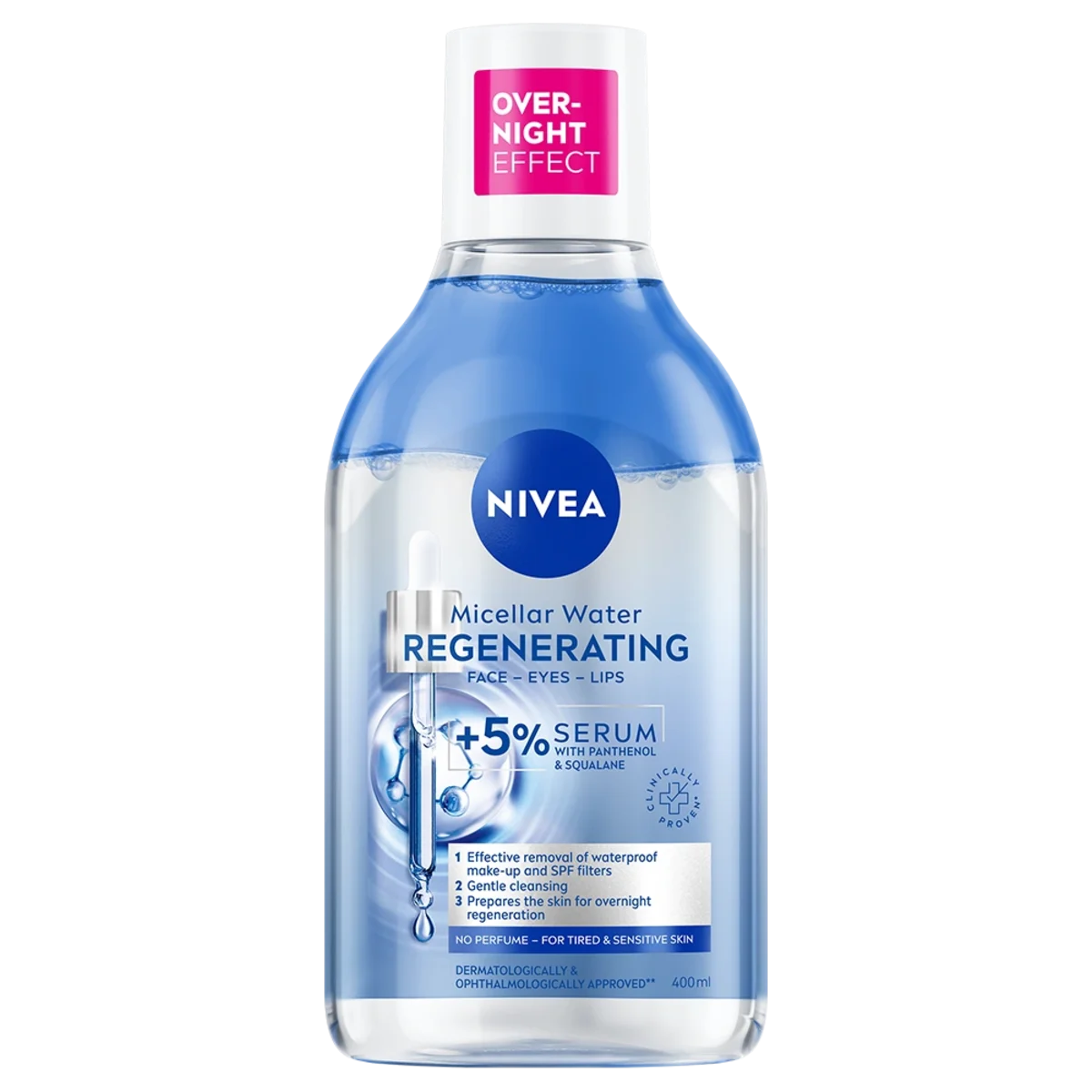 Nivea Micellar Water Regenerating +5% Serum 400 ml