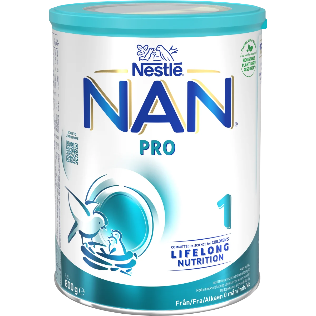 NAN Pro 1 Modersmjölksersättning 800 g