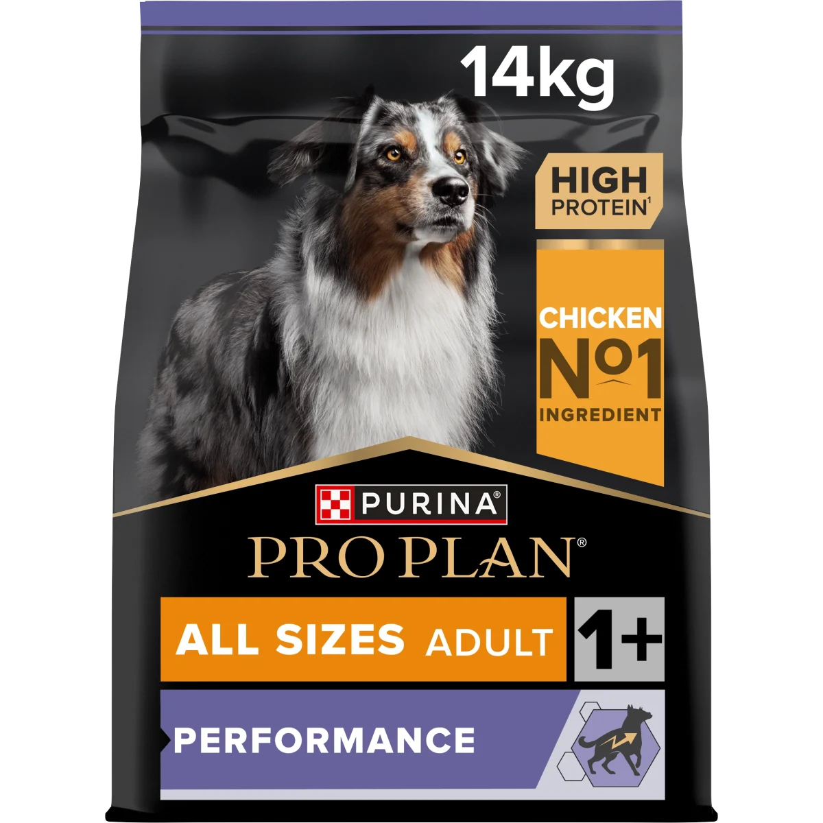 PURINA PRO PLAN All Sizes Adult Performance Torrfoder Hund 14kg