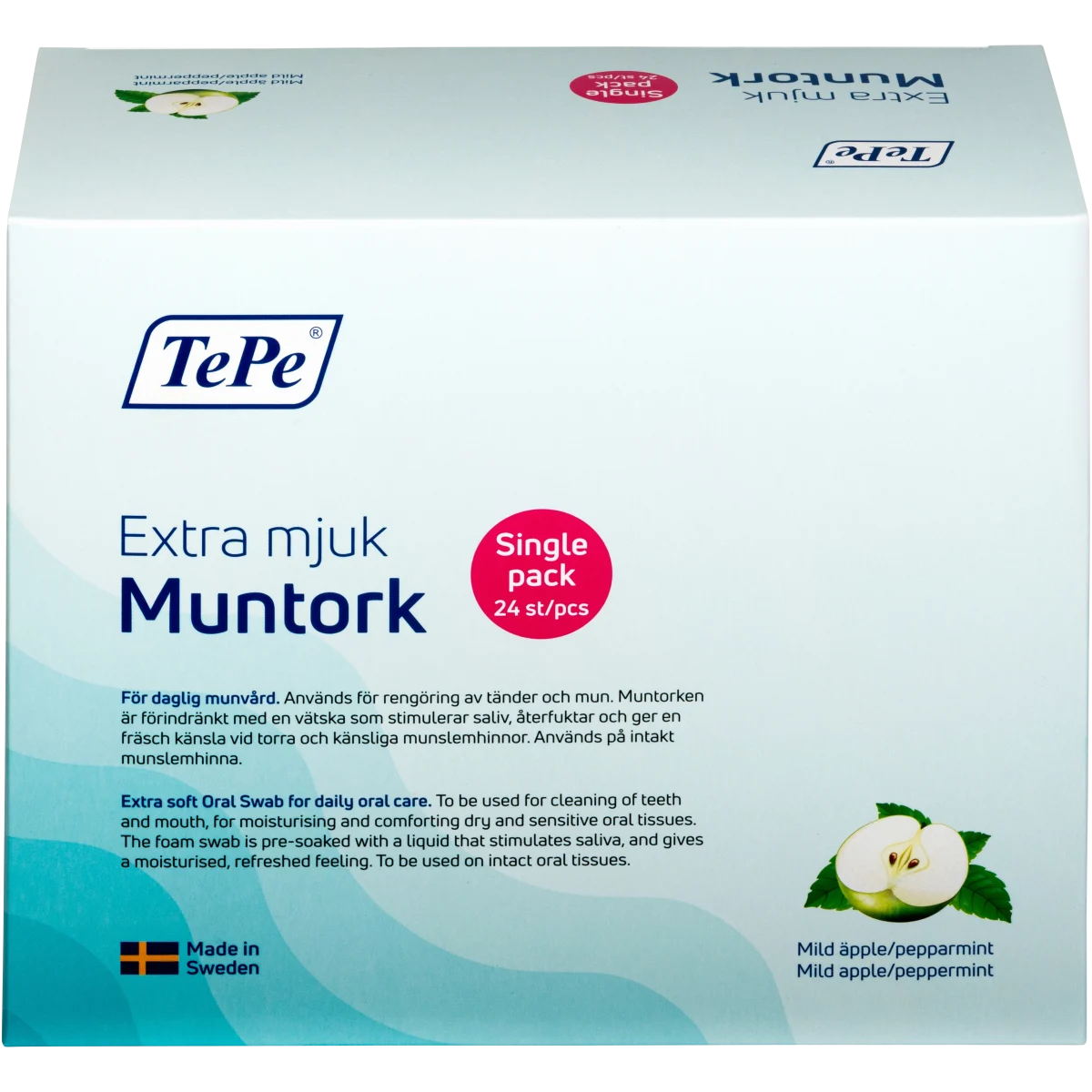 TePe Salivstimulerande Muntork Extra Mjuk 24 st