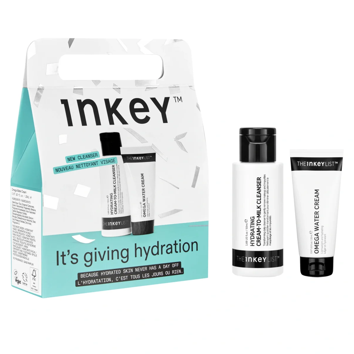 The Inkey List It's Giving Hydration Presentask