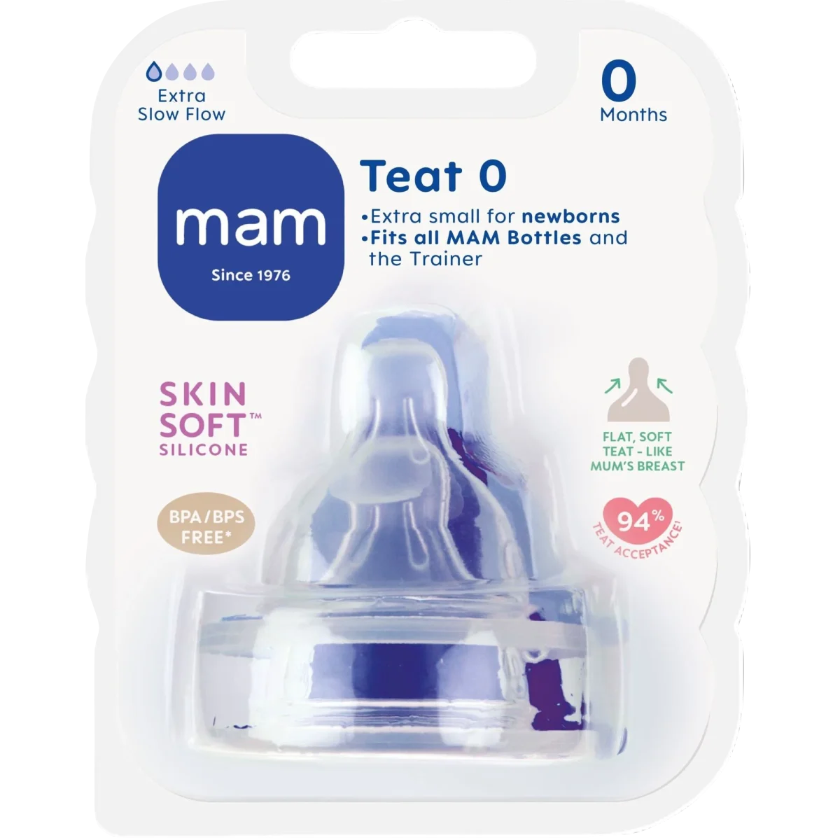 MAM Teat size 0