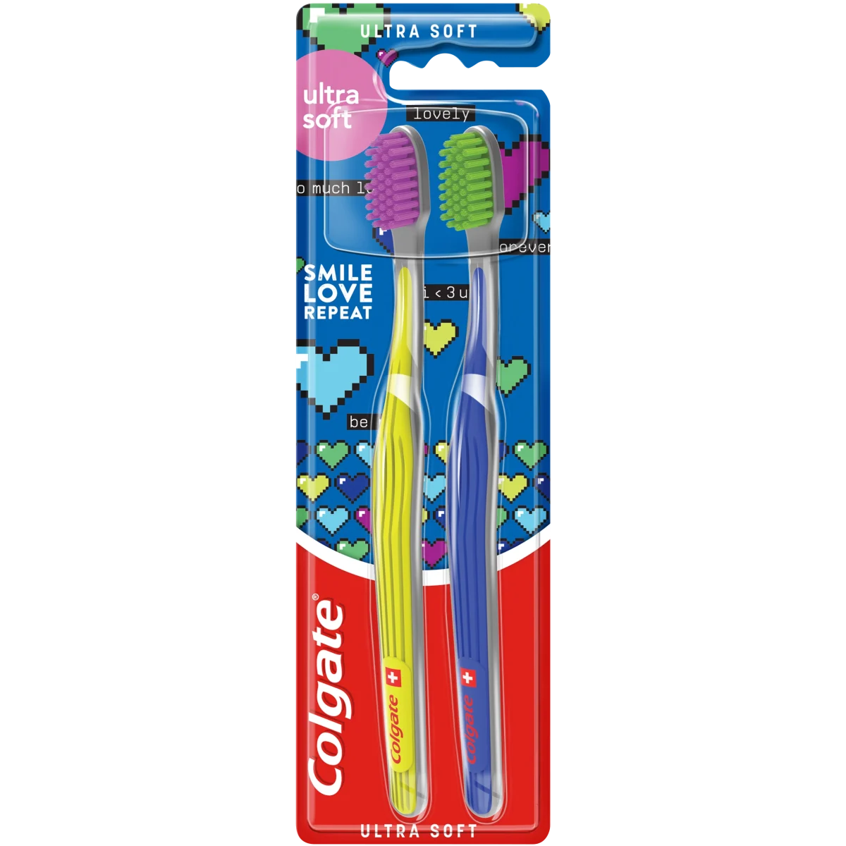 Colgate Ultra Soft Tandborste 2 st