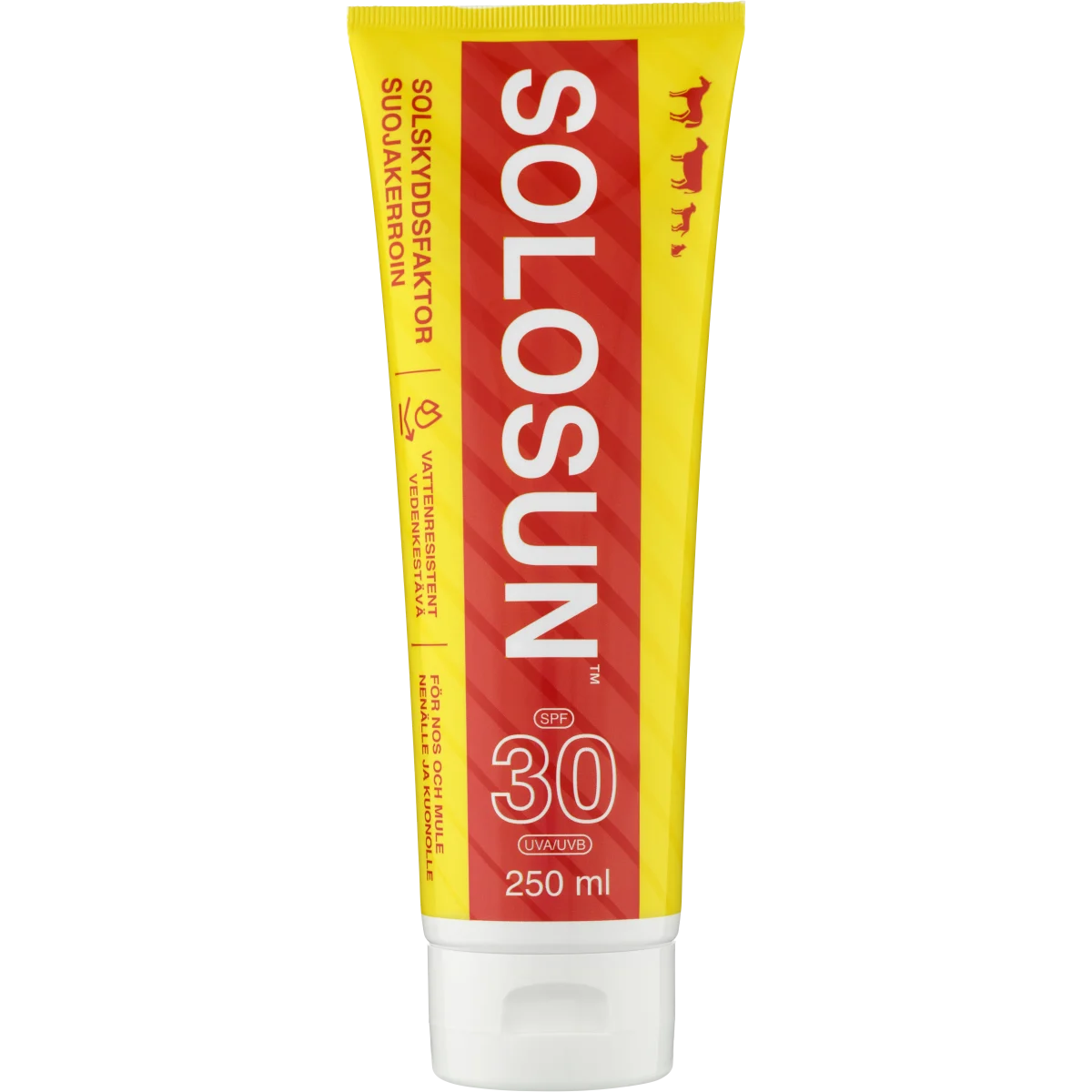 Solosun solskyddssalva för djur SPF 30, 250 ml
