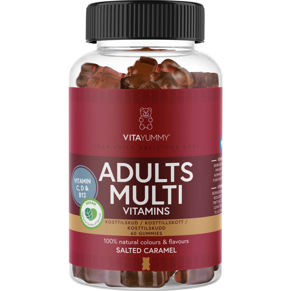 VitaYummy Adults Multi Vitamins Salted Caramel 60 st
