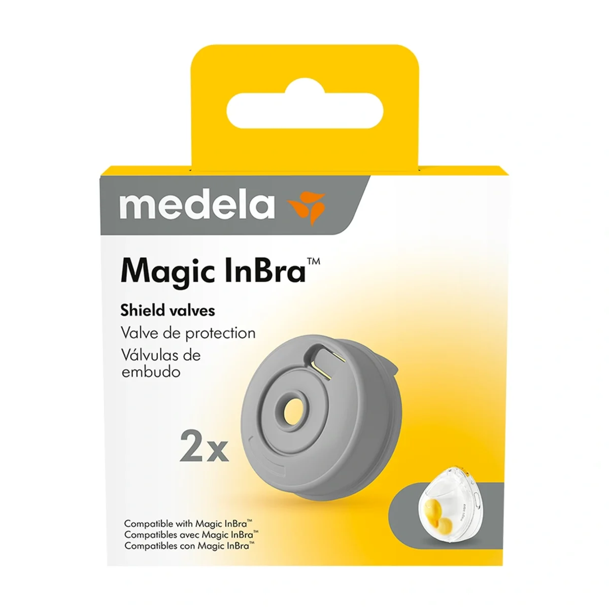 Medela Magic InBra Trattventiler 2 st