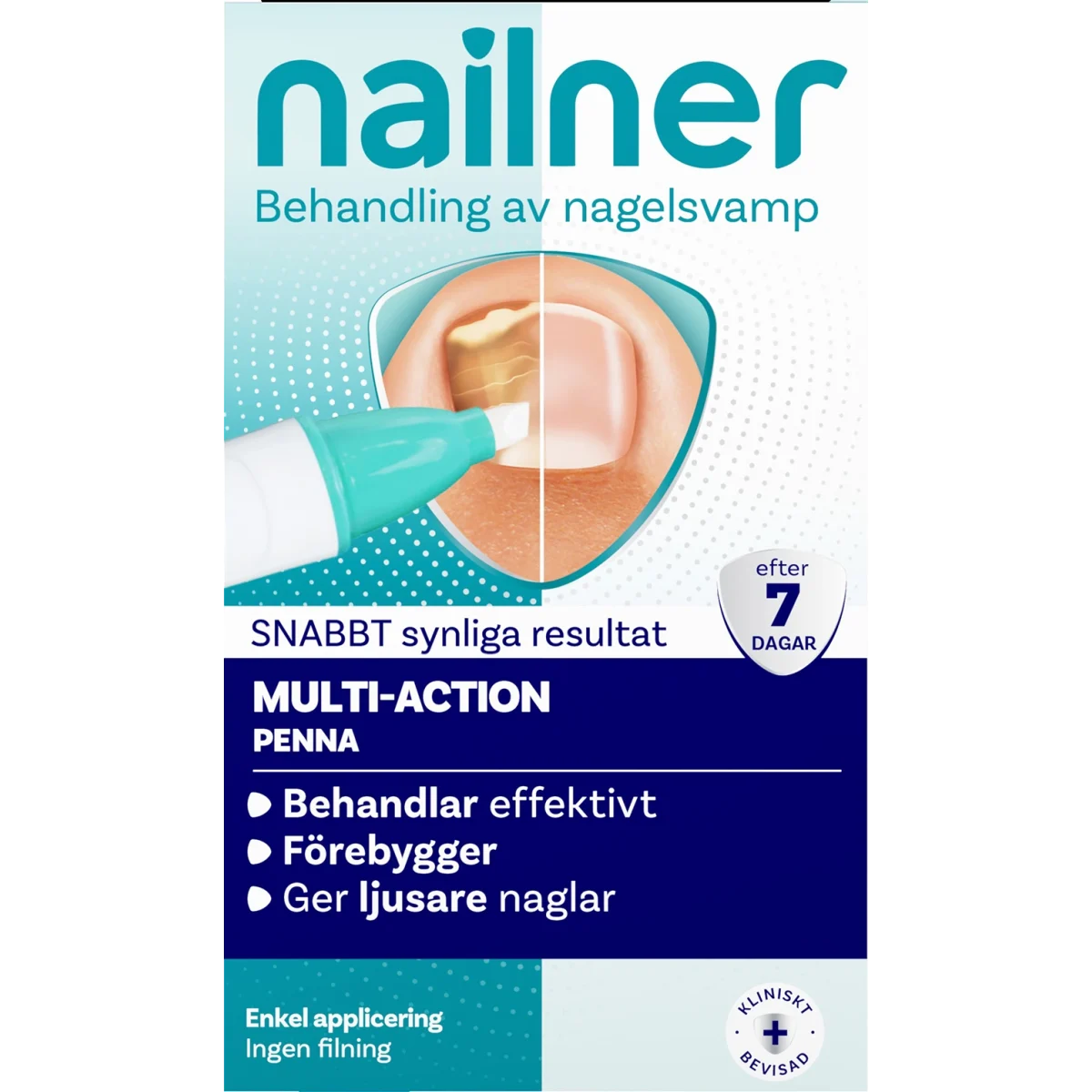 Nailner Penna 2-i-1 4 ml