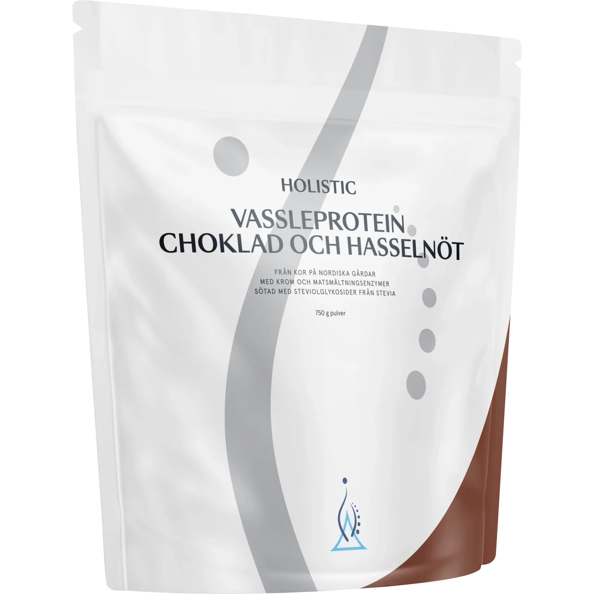 Holistic Vassleprotein hasselnöt och choklad 750 g