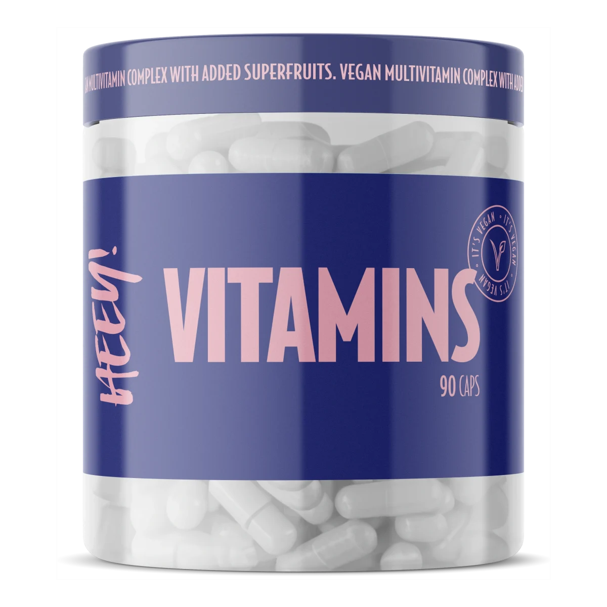 Heey! Multivitamin + Superfruits 90 kapslar