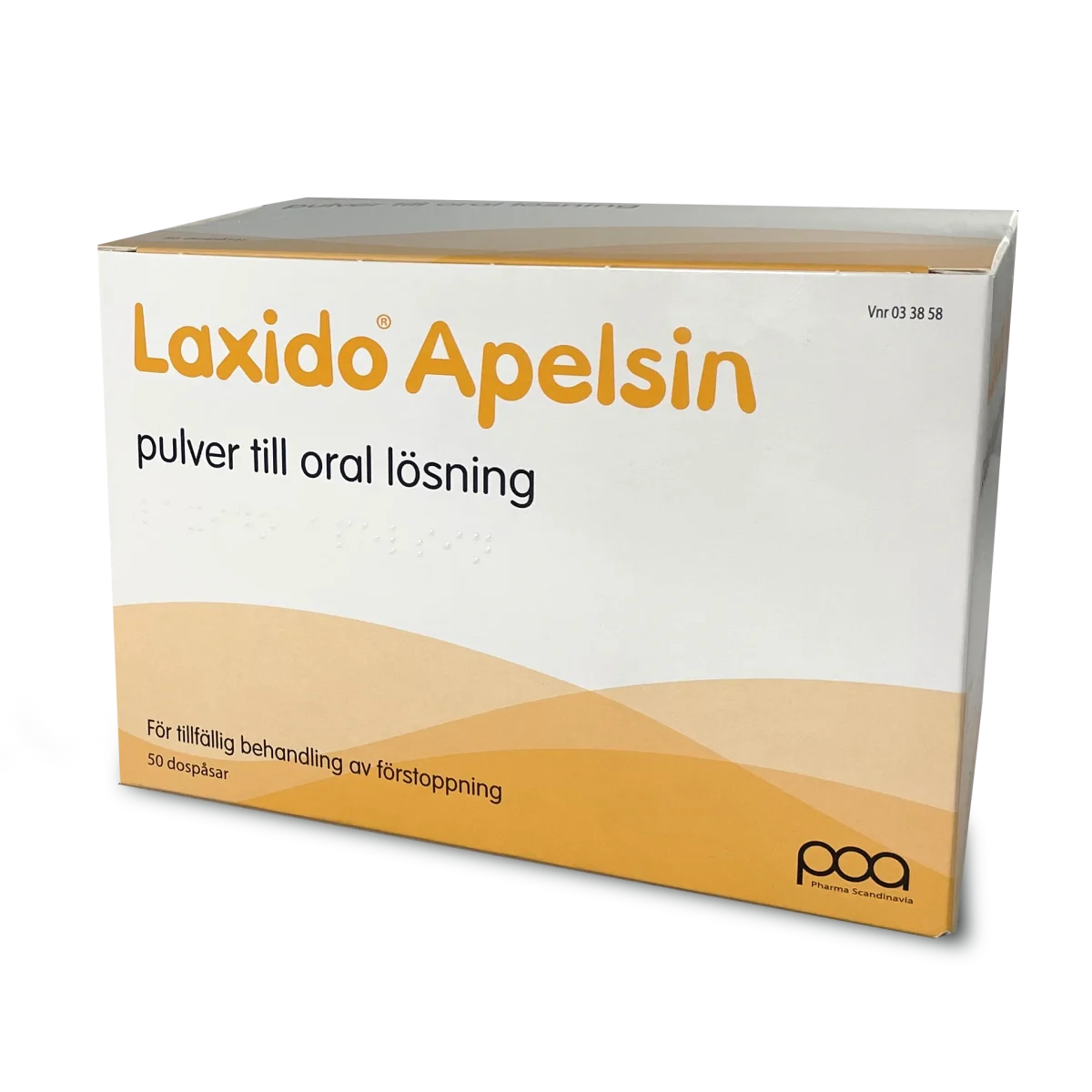 Laxido Apelsin Pulver till oral lösning Dospåse 50 st