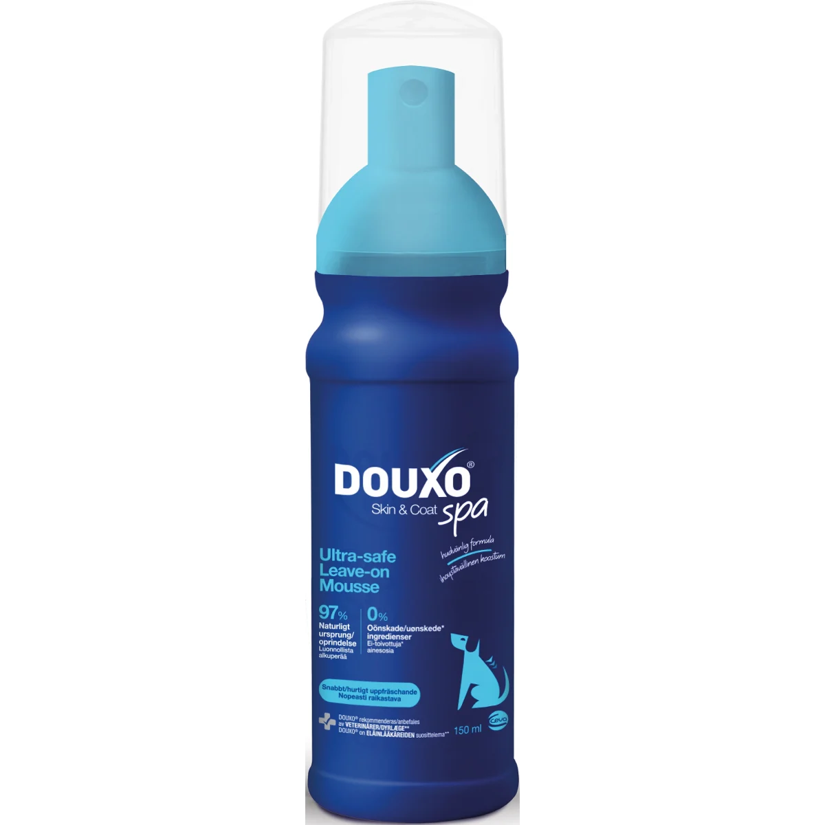 DOUXO Skin & Coat Spa Ultra-Safe Quick Refresh Leave-On Mousse 150 ml