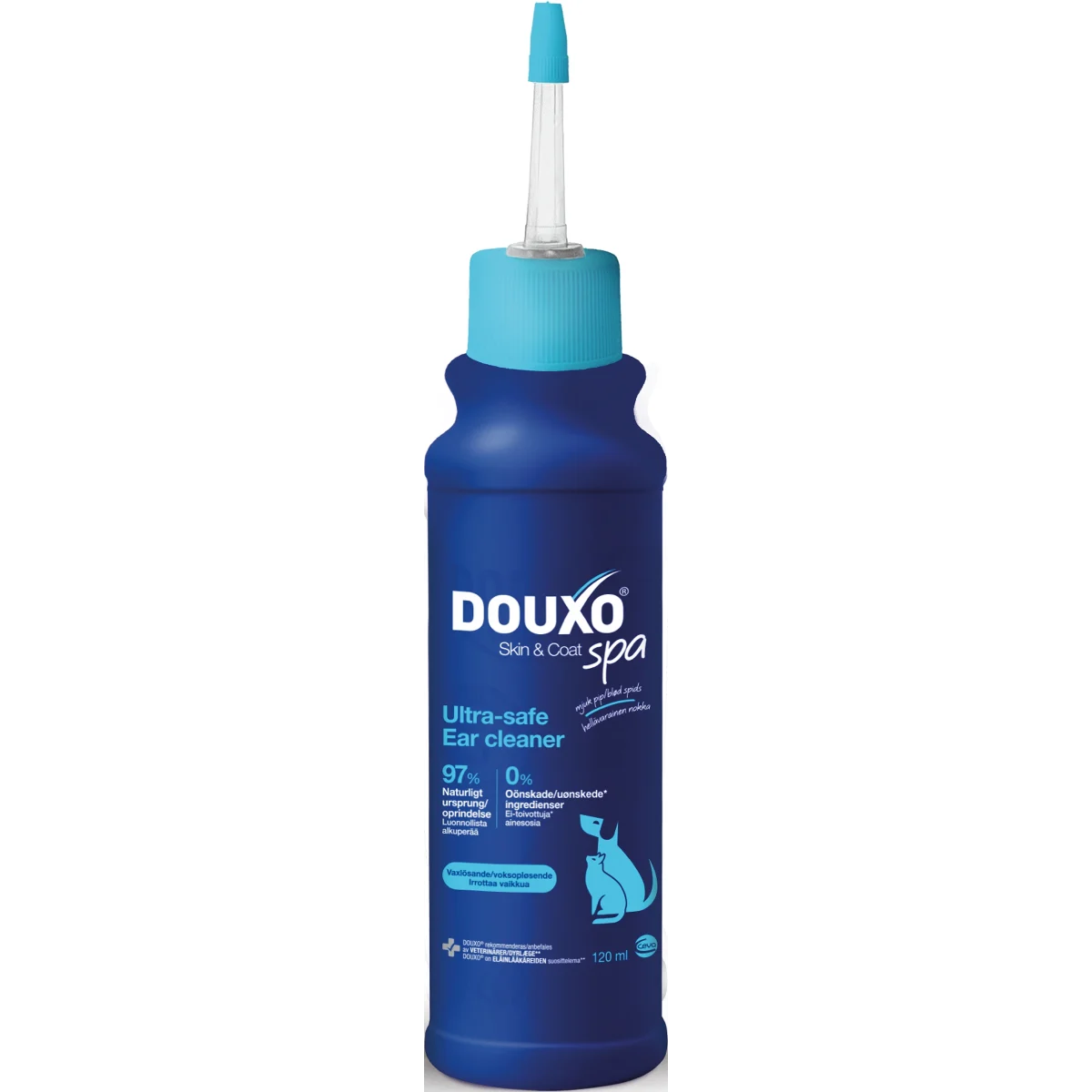 DOUXO Skin & Coat Spa Ultra-Safe Dewaxing öronrengöring 120 ml