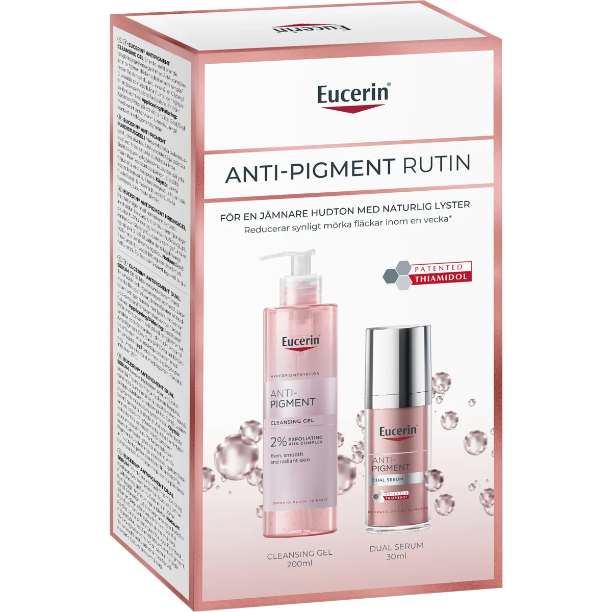 Eucerin Anti-Pigment Cleansing Gel + Dual Serum Gift Set 200 + 30 ml
