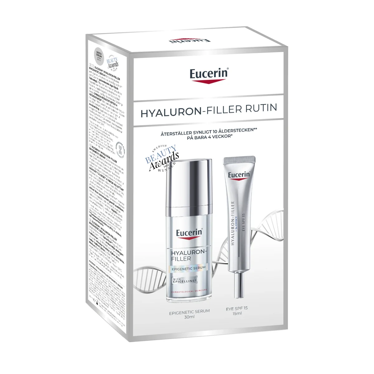 Eucerin Hyaluron-Filler Epigenetic Serum + Eye Gift Set 30+15 ml