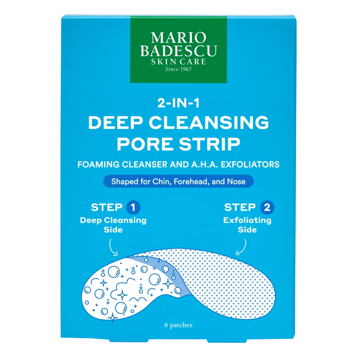 Mario Badescu 2-In-1 Deep Cleansing Pore Strip 6 st