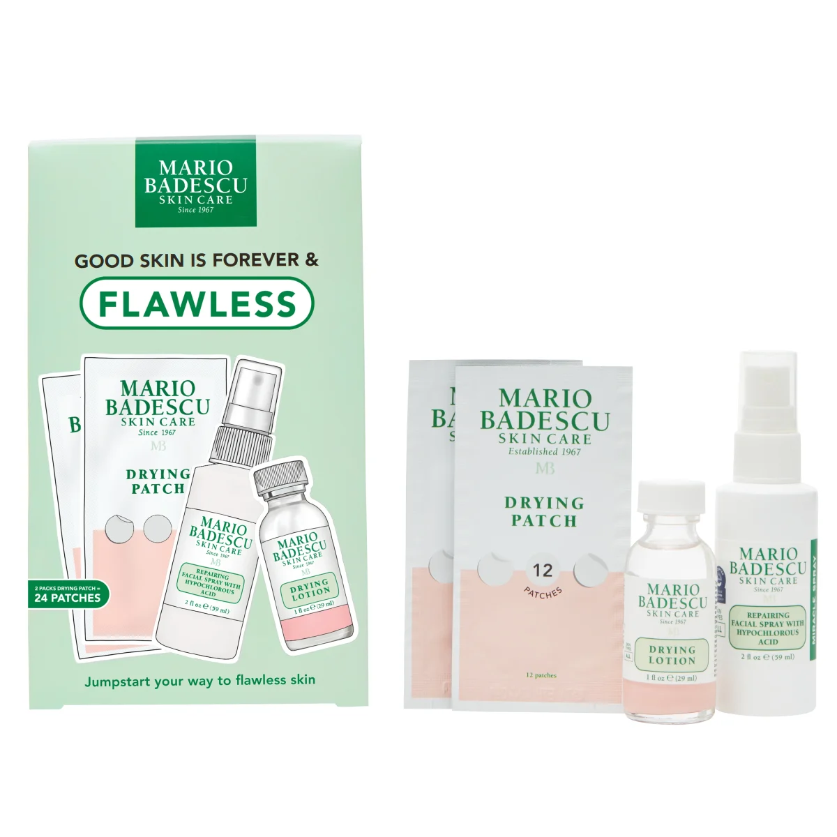 Mario Badescu Good Skin Is Forever & Flawless Kit