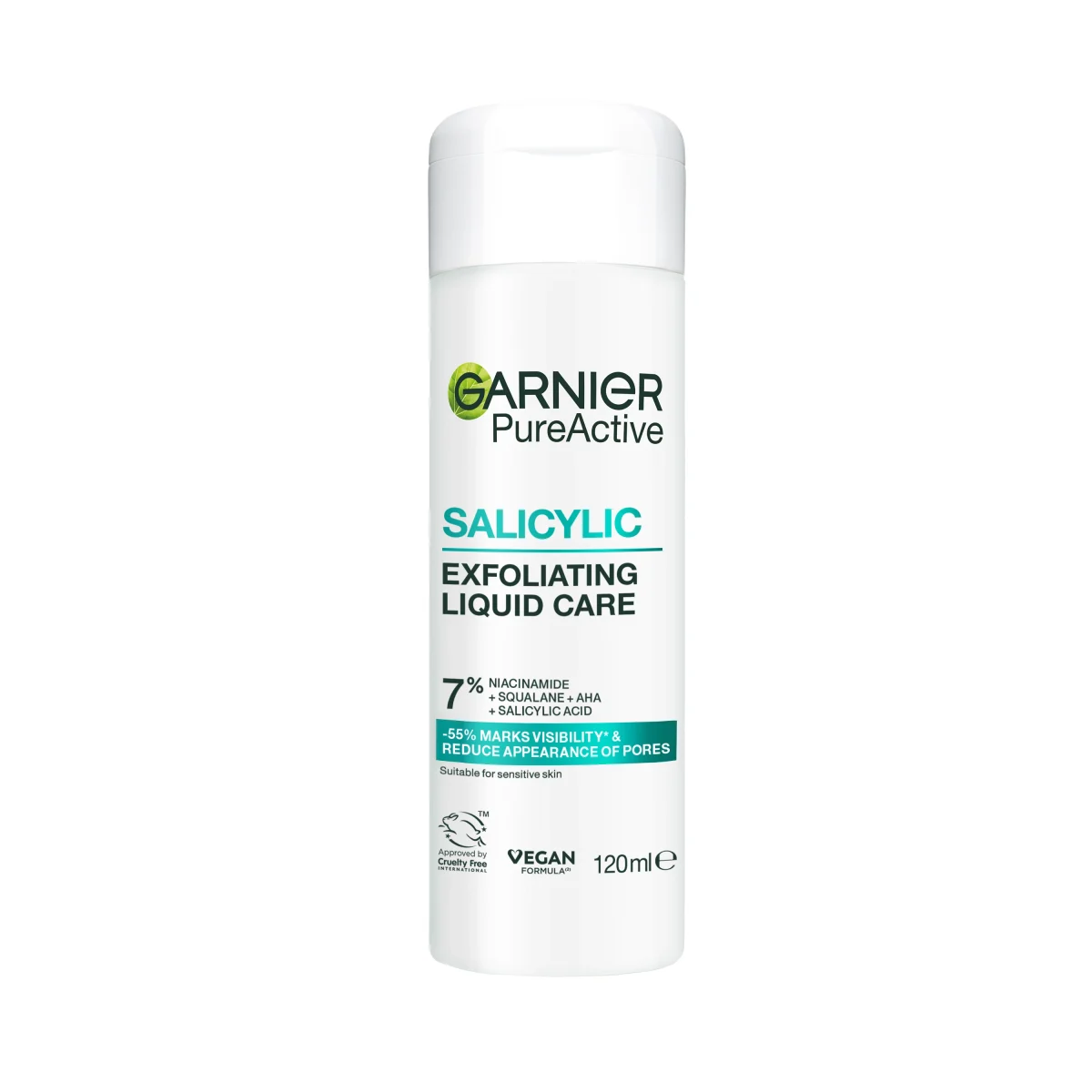 Garnier PureActive Exfoliating Liquid Care 120 ml