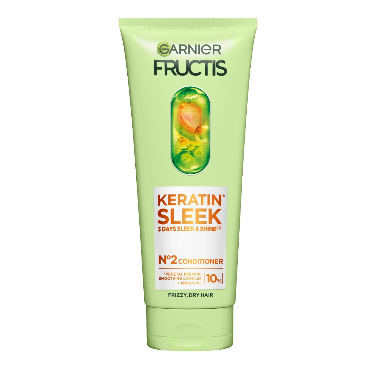 Garnier Fructis Keratin Sleek Balsam för frissigt hår 200 ml