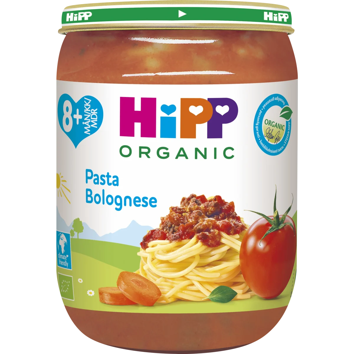 HiPP Pasta Bolognese 8 mån 190 g