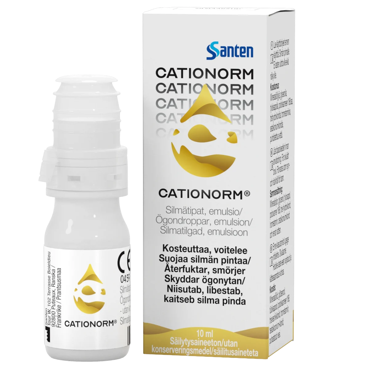 Cationorm Ögondroppar 10 ml