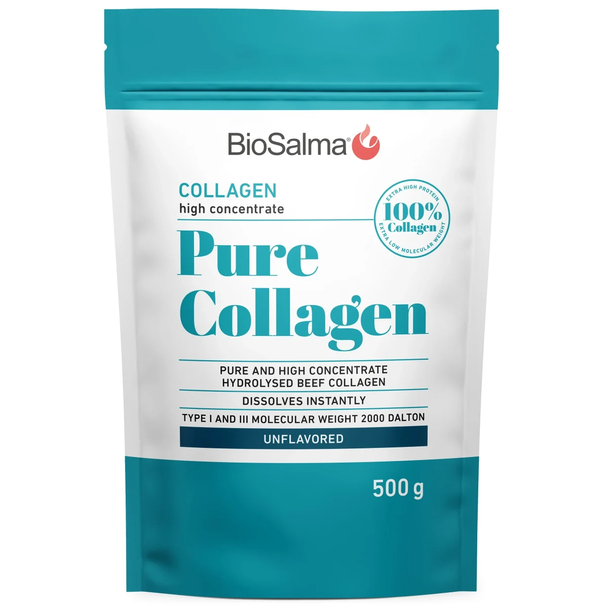BioSalma Pure Collagen 97% Protein 500 g