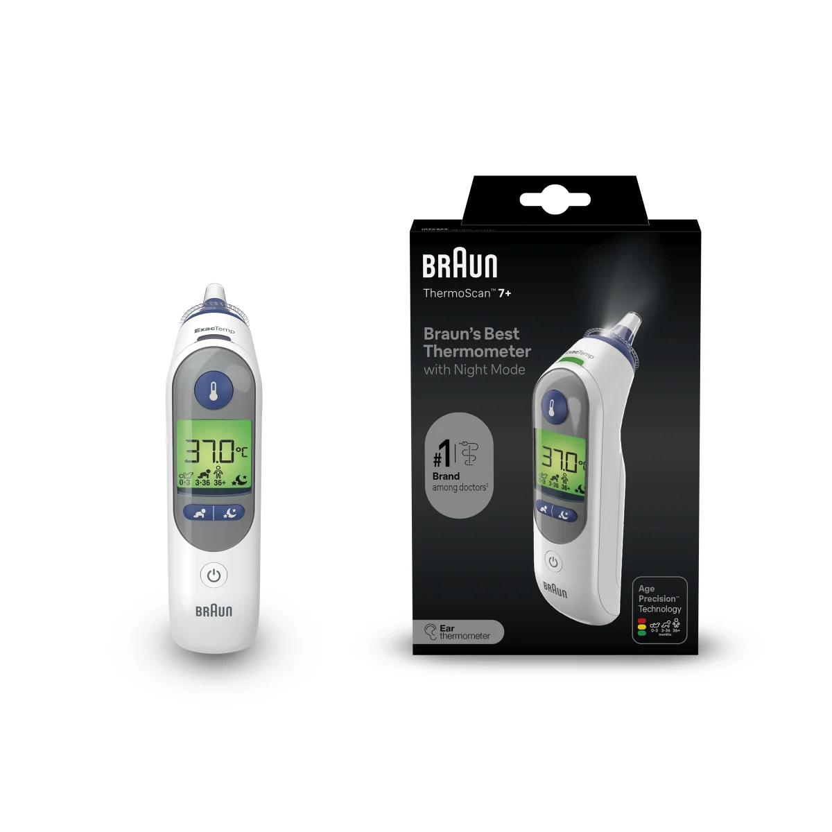 Braun Thermoscan 7+ Örontermometer IRT6525 1 st