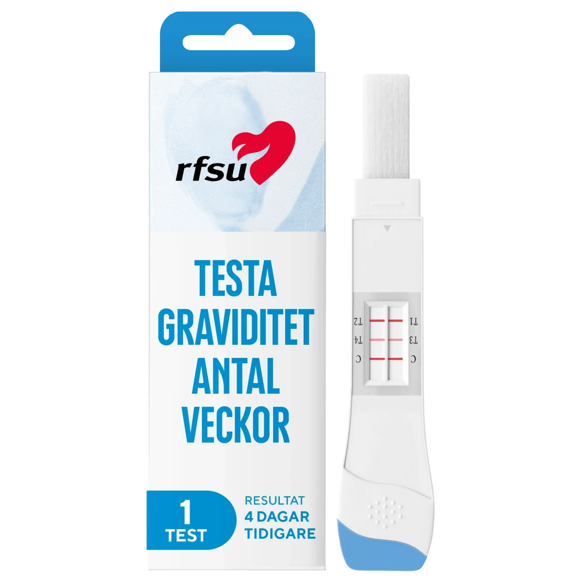 RFSU Weeks Graviditetstest Veckoindikator 1 pack