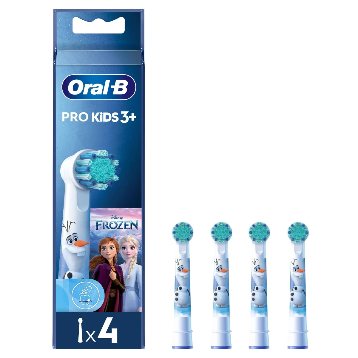 Oral-B Pro Kids Borsthuvuden Frost 4 st