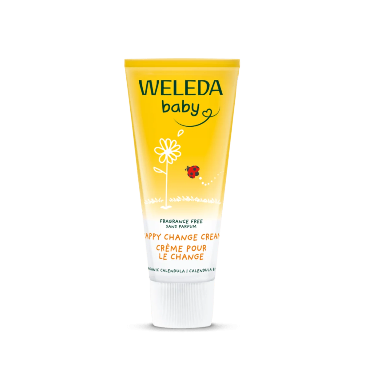 Weleda Calendula Nappy Change Cream Fragrance Free 75 ml