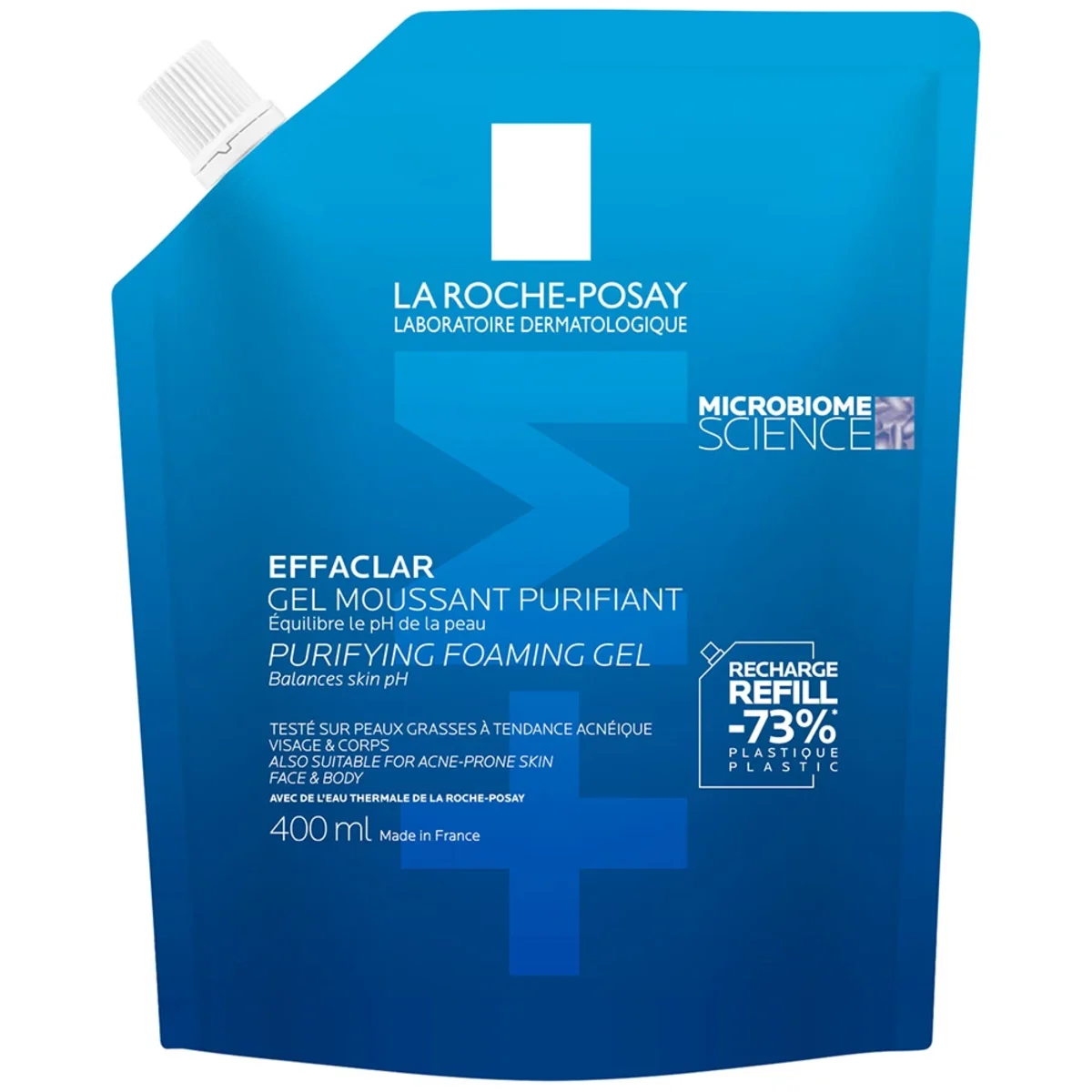 La Roche-Posay Effaclar +M Foam Gel Refill 400 ml