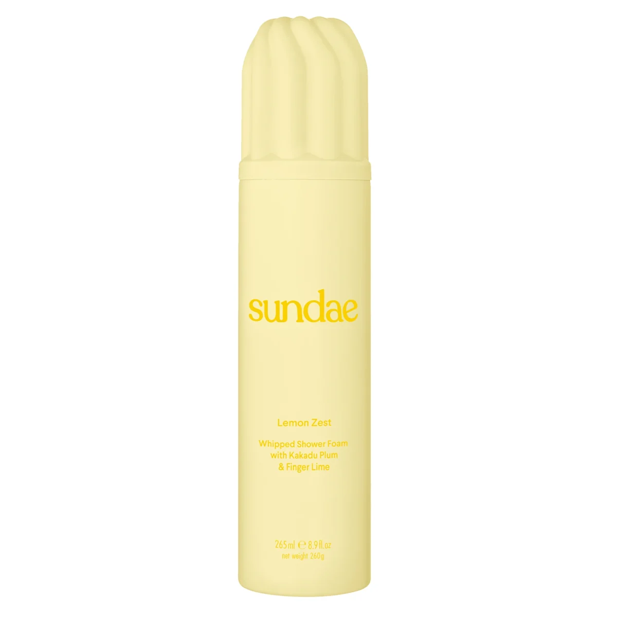 Sundae Body Foaming Body Wash Lemon Zest 265 ml