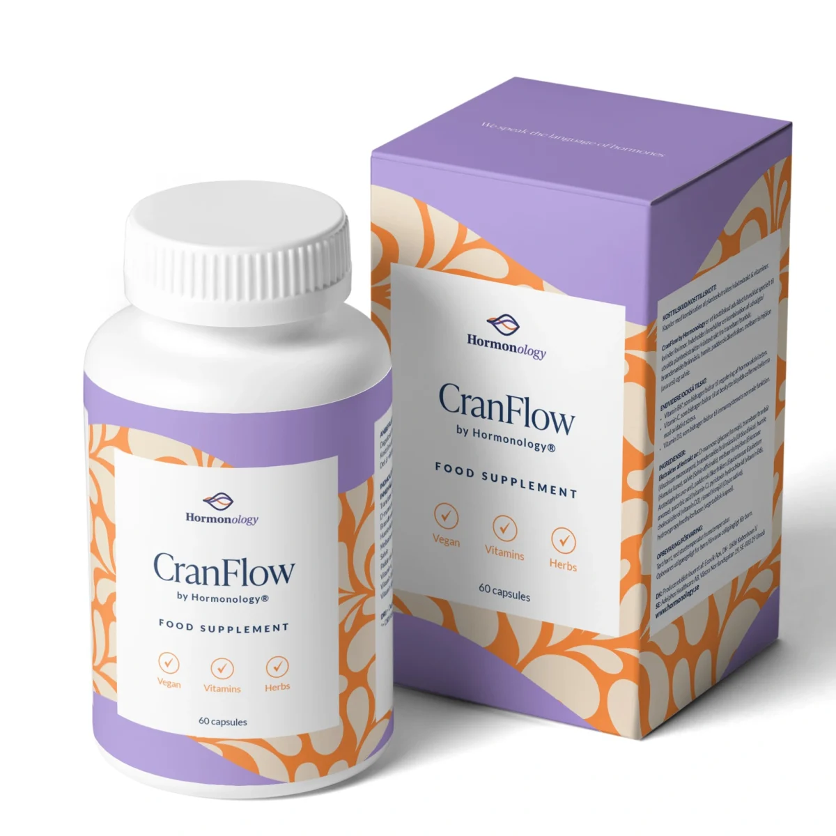 Hormonology CranFlow 60 kapslar
