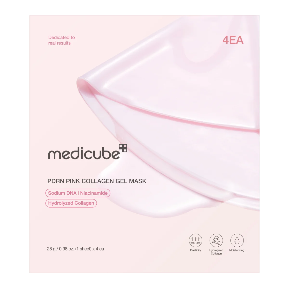 Medicube PDRN Pink Collagen Gel Mask 4 st
