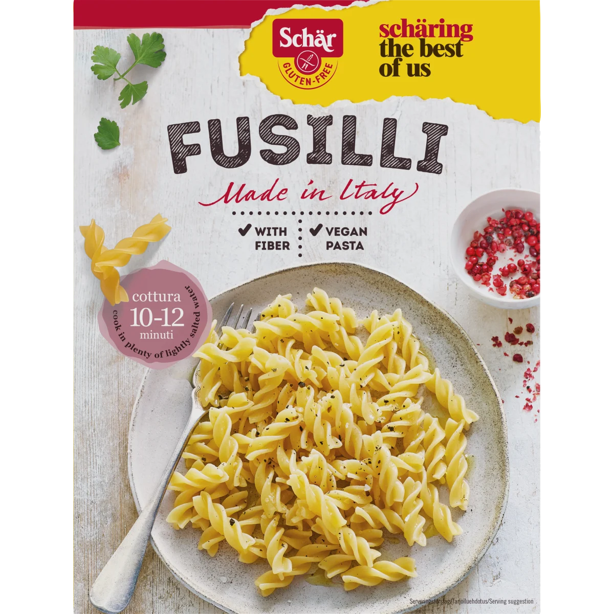 Schär Glutenfri Fusilli 500 g