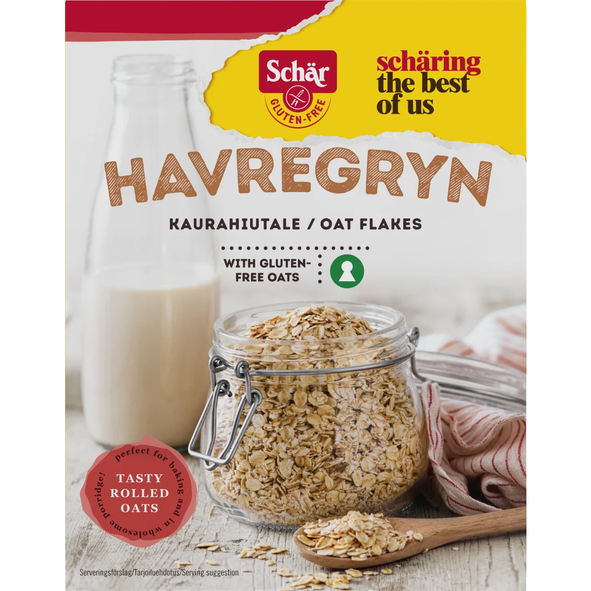 Schär Glutenfria Havregryn 500 g