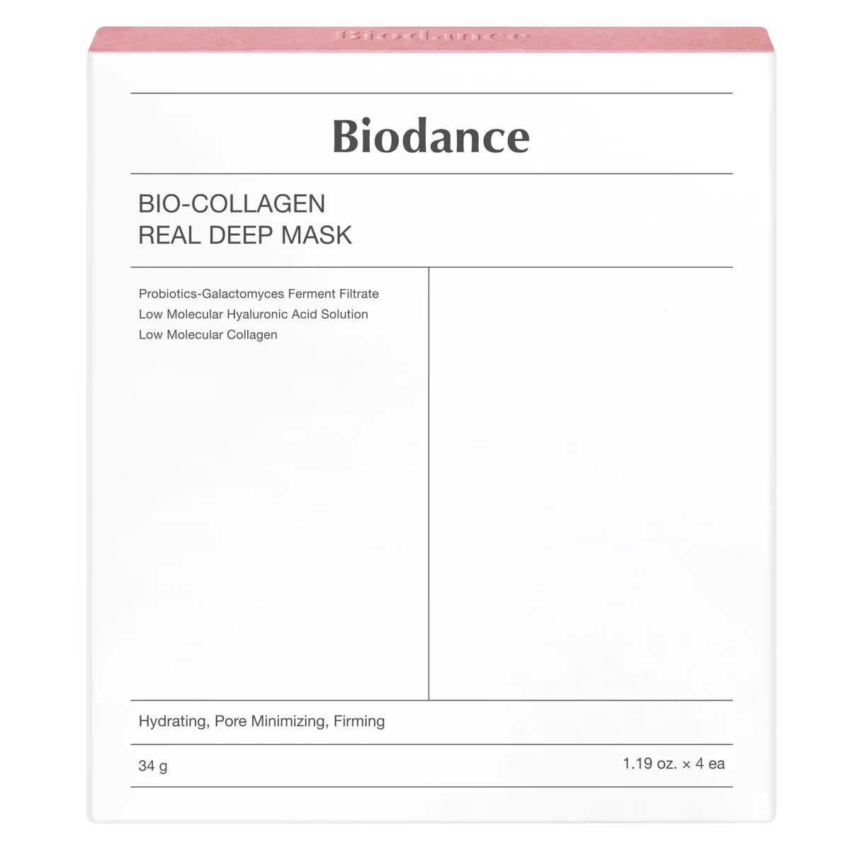 Biodance Bio Collagen-Real Deep Mask 1 box