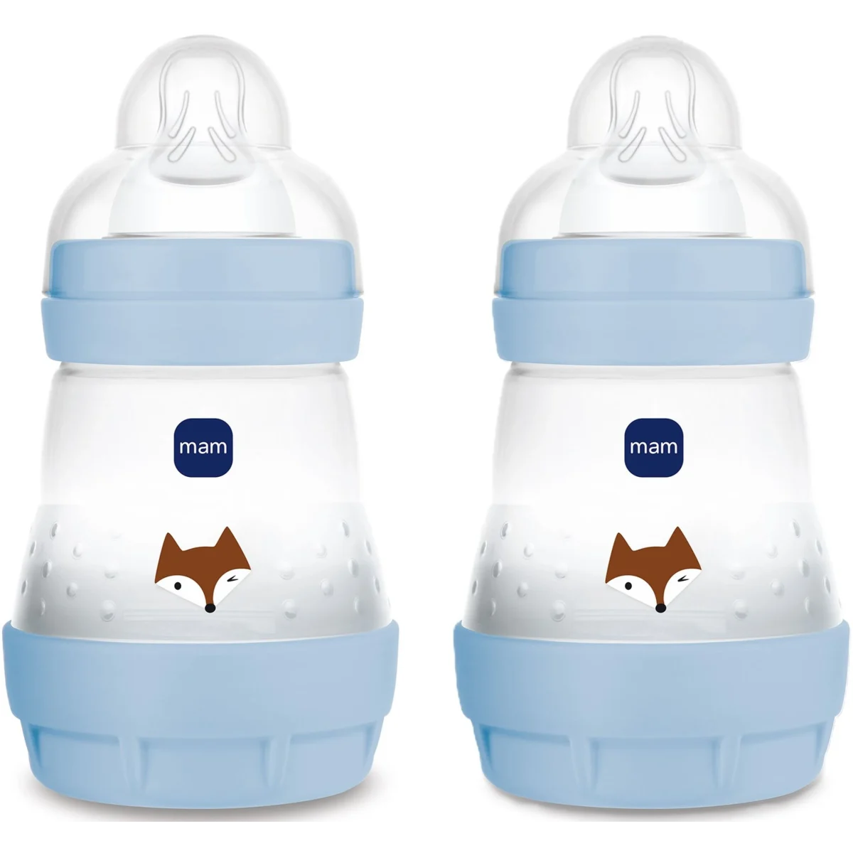 MAM Easy Start Anti-Colic Nappflaska Blue 160 ml 2-pack