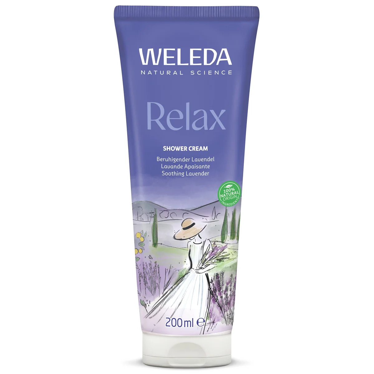 Weleda Aroma Relax Shower Cream Lavender 200 ml