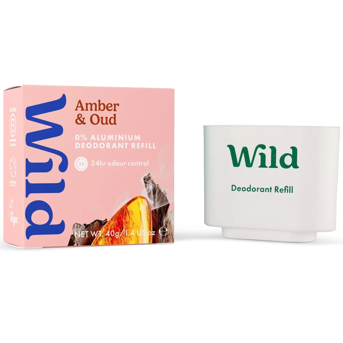 Wild Deo Stick Refill Amber Oud